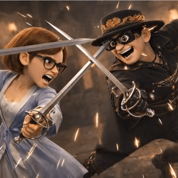 30-Second Action Animation – Sword Fight Scene