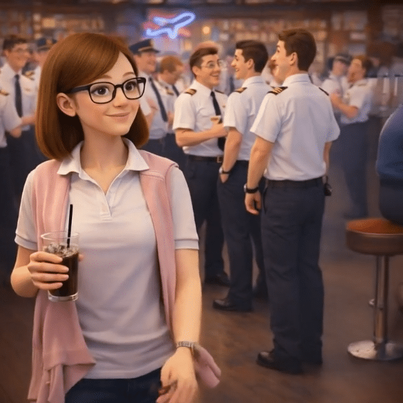 AI Cinematic Story Animation – Airforce Friendship & Romance