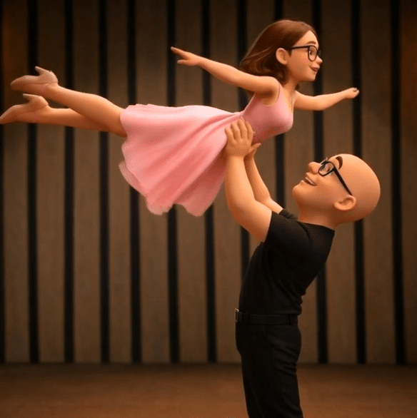AI Romantic Dance Animation – Cinematic Couple Performance