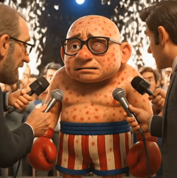 AI Boxing Arena Animation – Emotional Victory Scene